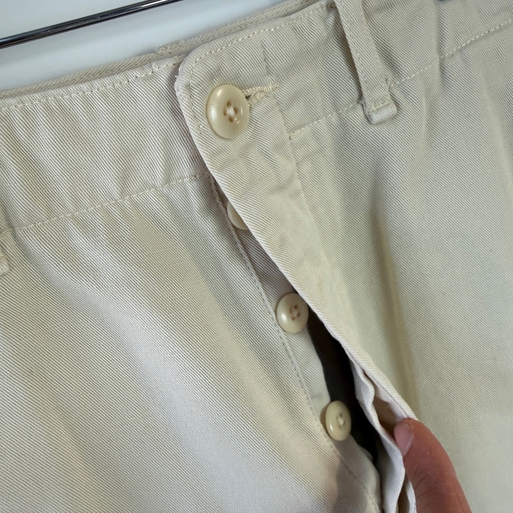 Buck Mason At Ease Chino Womens 29 Sand Straight Leg Cotton Utility Pants - Picture 6 of 16